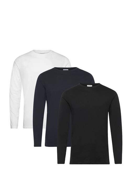 3Pk Basic Tee L/S Lindbergh Patterned
