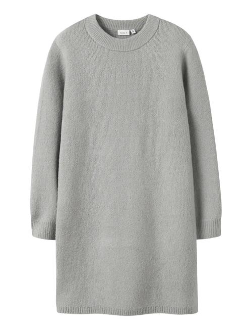 Nkfomarian Ls Knit Dress Name It Grey