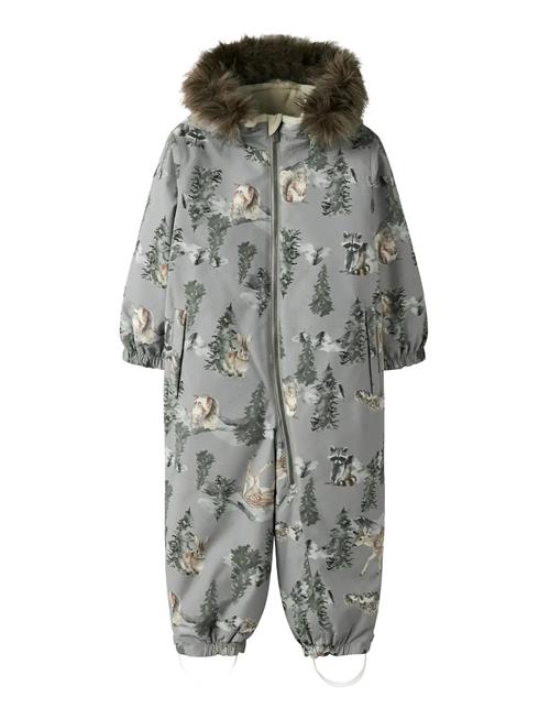 Nmnsnow10 Suit Aop Fo Name It Grey