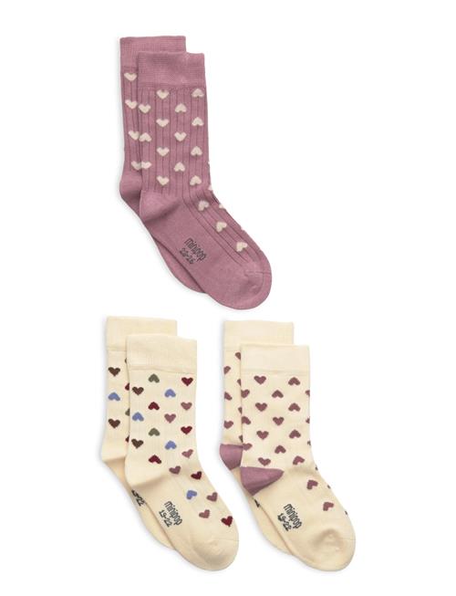 Minipop® Season Bamboo Socks 3 Pcs Minipop Pink