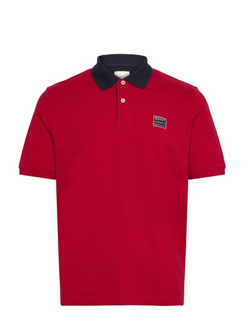 Contrast Ss Polo GANT Red