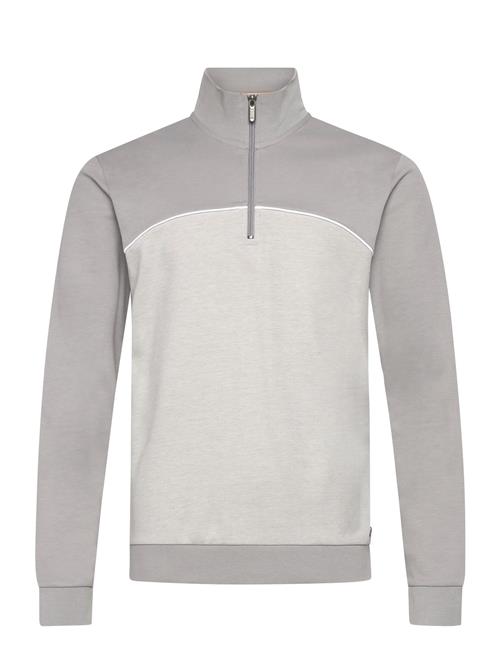 Tracksuit 1/4 Jacket BOSS Grey