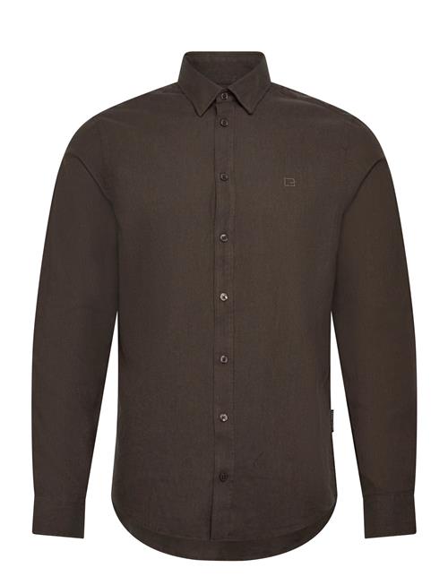 Cfanton Ls Bd 0159 Brushed Shirt Casual Friday Brown