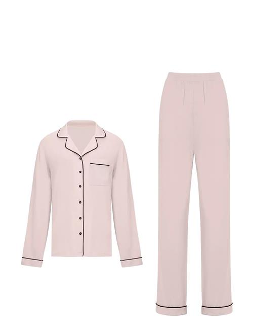 Charli Pyjama Top And Pants Set Dorina Pink