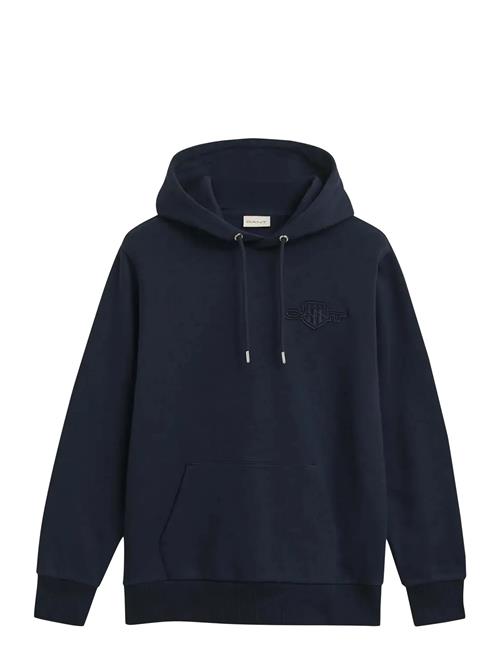 Reg Tonal Shield Hoodie GANT Blue