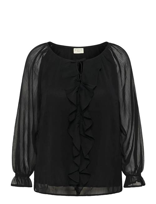 Kcmilanna Blouse Kaffe Curve Black