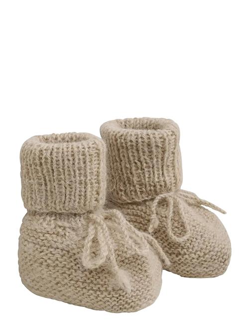 Footies Alpaca Wool Knit Huttelihut Beige
