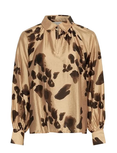 Mschnilla Romina Top Aop MSCH Copenhagen Beige