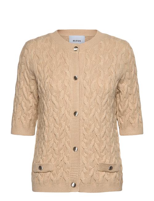 Msfilucca Knit Cardigan Minus Beige