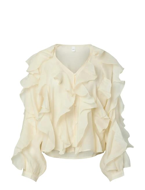Yasphilippa Ls Top - D2D YAS Cream