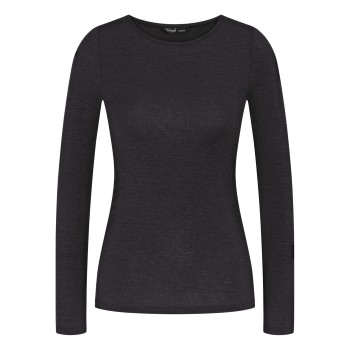 Triumph Beauty Layers Wool Long Sleeve Top Sort uld X-Large Dame