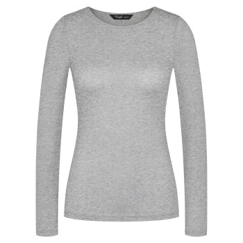Triumph Beauty Layers Wool Long Sleeve Top Grå uld Large Dame