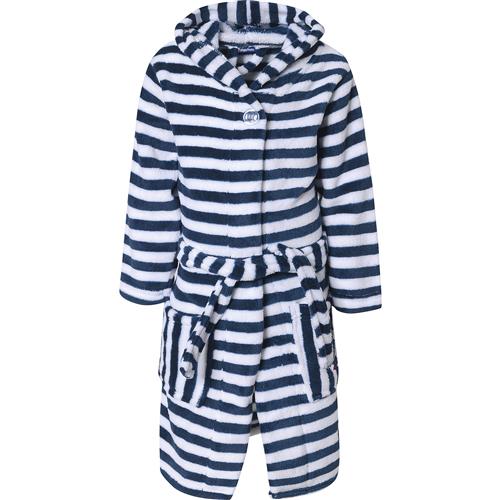 PLAYSHOES Badekåbe 'Maritim'  blå / hvid
