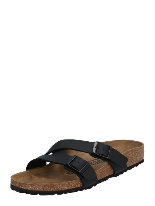 BIRKENSTOCK Pantoletter 'Yao'  brun / sort