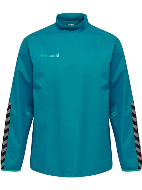 Hummel Sportsjakke 'Authentic'  cyanblå / grå / sort