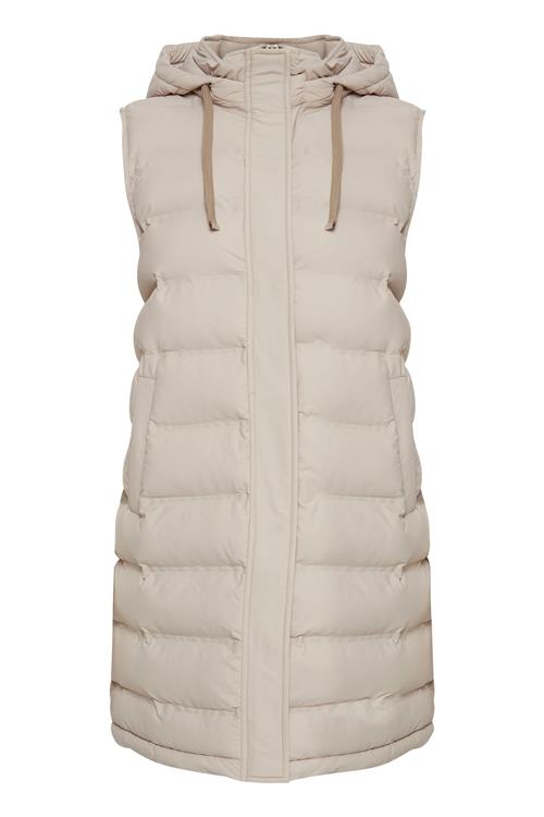 Fransa Vest 'BAFAB'  lysebeige