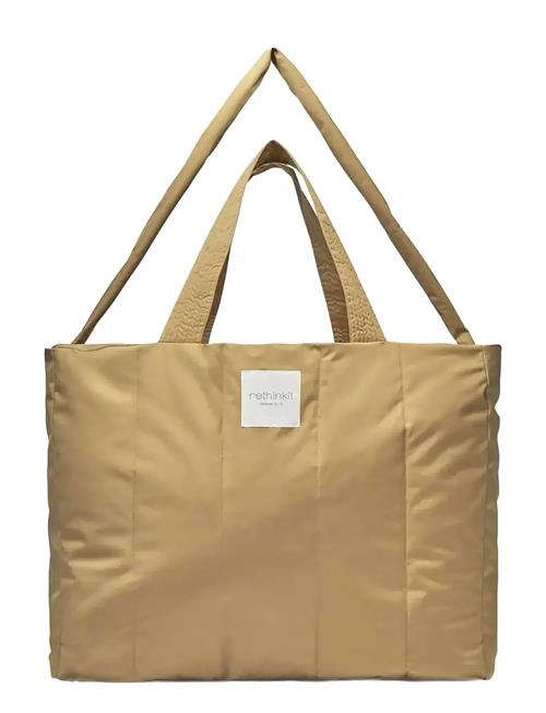 Puffer Shopper Bag Rethinkit Studios Beige