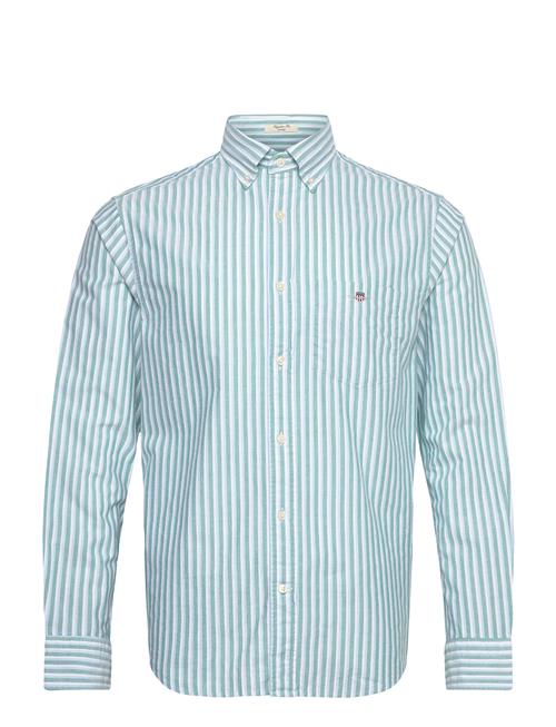 Reg Classic Oxford Stripe Shirt GANT Green