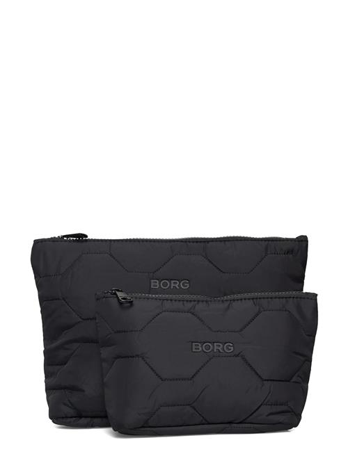 Borg Quilted Wash Bag Set Björn Borg Black