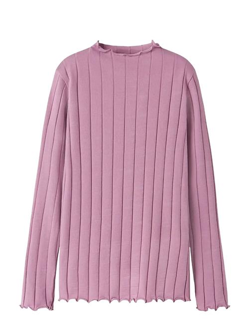 Nkfnoline Ls Slim Top Name It Pink