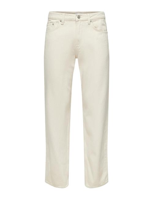 Onsedge Straight Ecru 5917 Pim Dnm Noos ONLY & SONS Cream