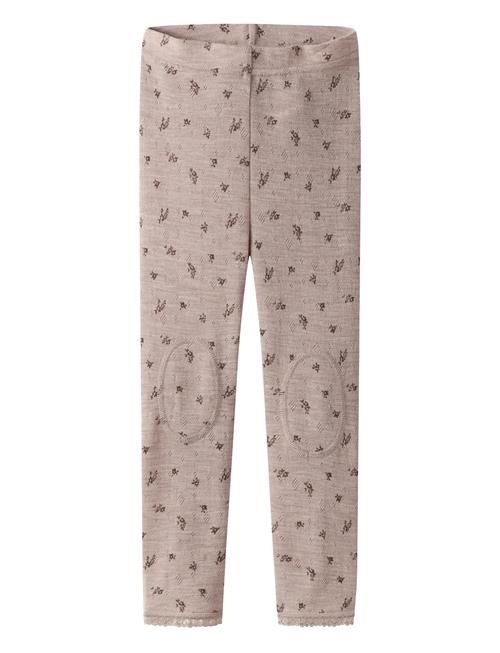 Nmfwang Wool Needle Legging Noos Name It Pink