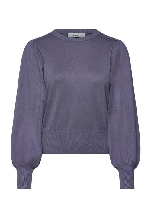 Msliva Long Sleeve Pullover Minus Purple