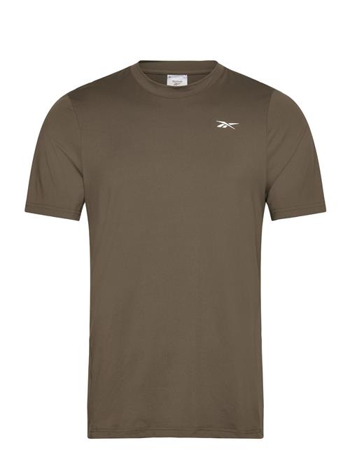 Id Train Stretch Tech T-Shirt Reebok Performance Khaki