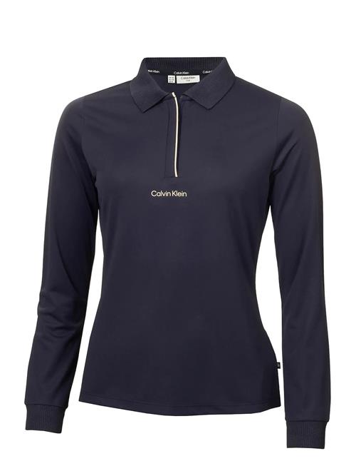 Mila Long Sleeve Polo Calvin Klein Golf Navy