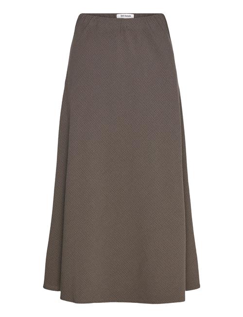 Srmaha Midi Skirt Soft Rebels Brown