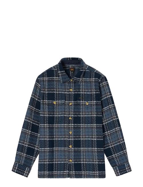 Textured 2Pkt Shirt Lee Jeans Grey