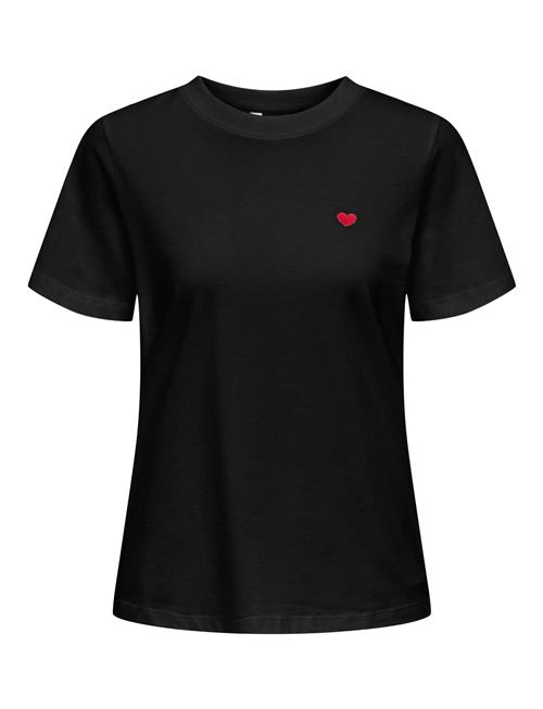 Jdypisa S/S Print Top Jrs Noos JDY Black