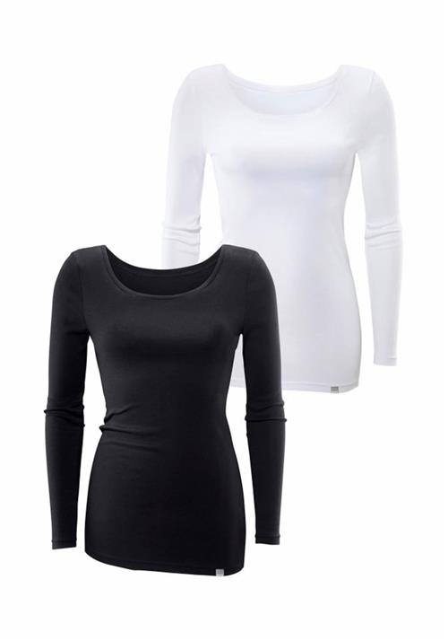 Se BENCH Shirts  sort / hvid ved About You