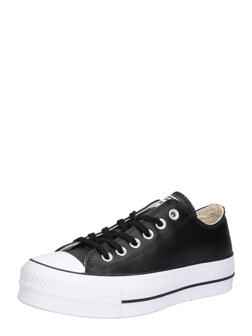 CONVERSE Sneaker low 'CHUCK TAYLOR ALL STAR LIFT'  sort / hvid