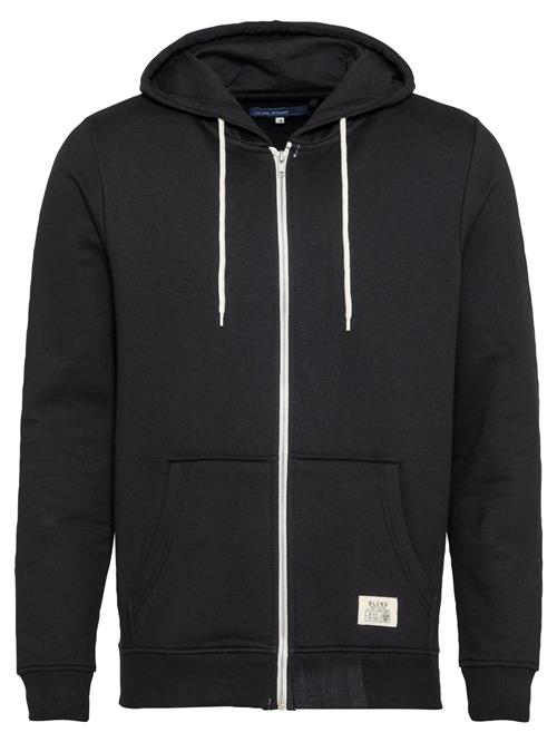 BLEND Sweatshirt 'BHNOAH'  sort / hvid