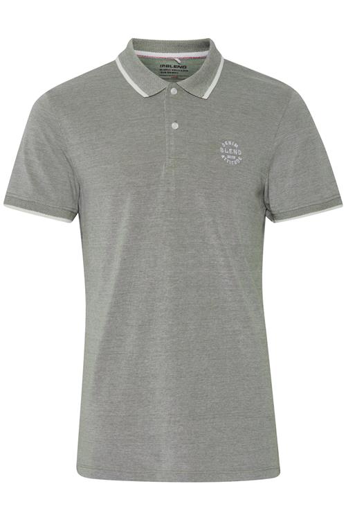 BLEND Bluser & t-shirts 'Nate'  grøn / hvid