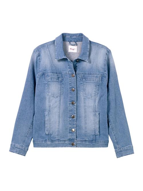 SHEEGO Overgangsjakke  blue denim