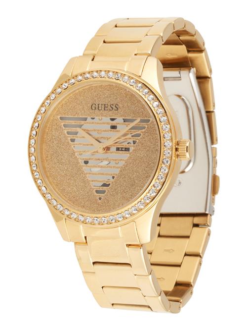 GUESS Analogt ur 'Lady Idol'  guld / lysegrå / mørkegrå