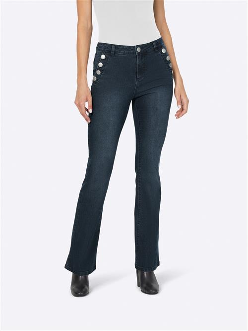 heine Jeans  mørkeblå