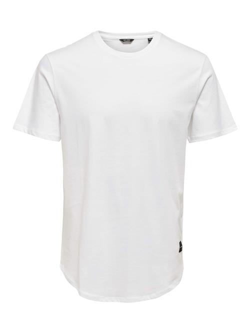 Only & Sons Bluser & t-shirts 'ONSMatt'  sort / hvid