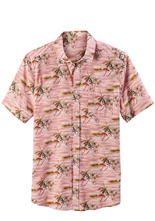 BEACH TIME Skjorte  brun / grøn / lyserød / gammelrosa