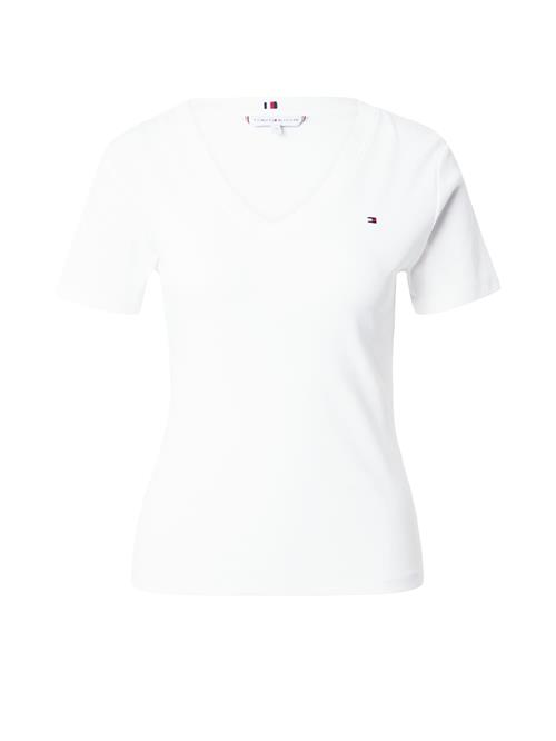 Se TOMMY HILFIGER Shirts 'Cody'  ecru / navy / rød hos About You