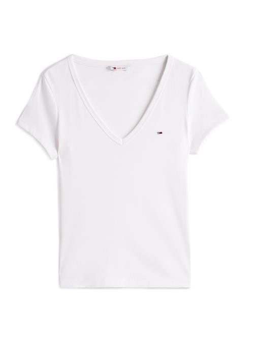 Tommy Jeans Shirts 'Essential'  hvid