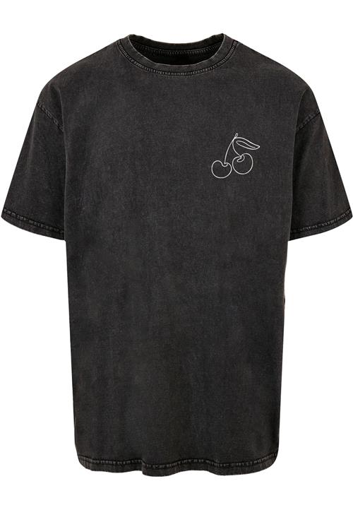 Merchcode Bluser & t-shirts 'Cherry'  sort / hvid