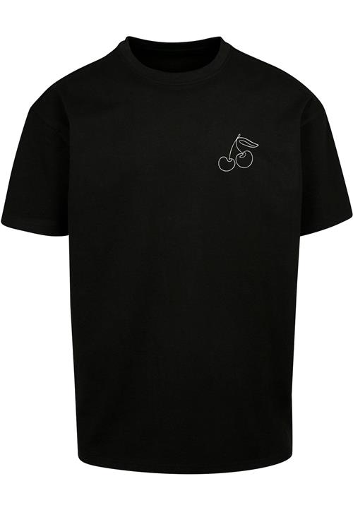 Merchcode Bluser & t-shirts 'Cherry'  sort / hvid