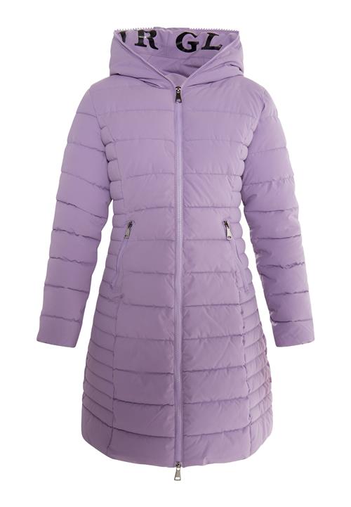 faina Vinterfrakke  lilla
