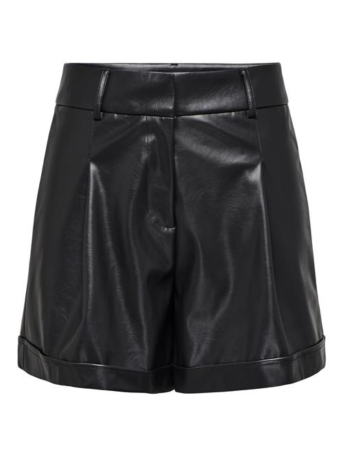 ONLY Bukser med lægfolder 'OnlOda'  sort