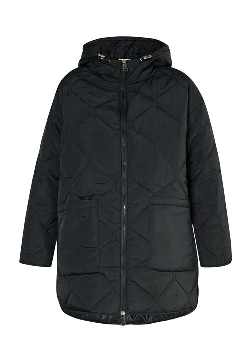 usha WHITE LABEL Overgangsjakke 'Pryam'  sort