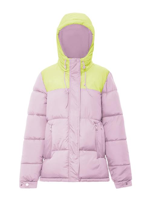 Sidona Overgangsjakke  lemon / lilla