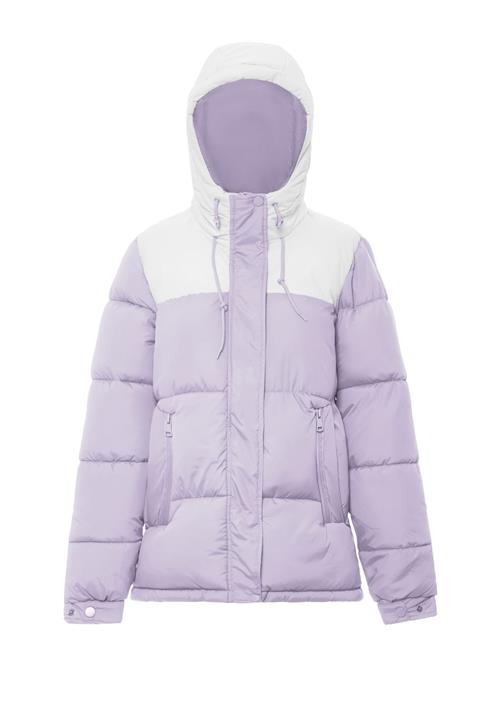 Sidona Overgangsjakke  lavendel / hvid
